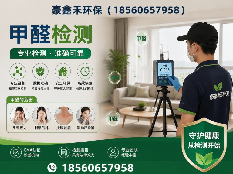 莱西市甲醛检测展示图